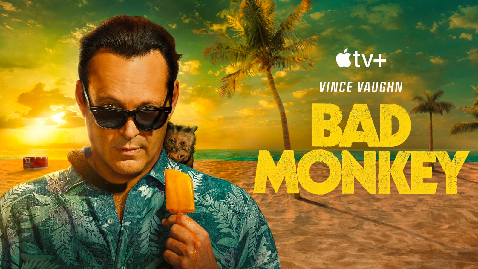 Bad Monkey comedy series key art