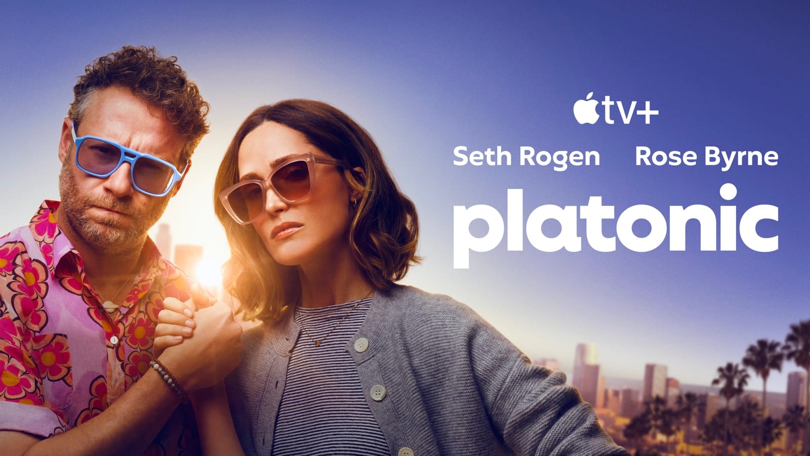 Platonic comedy series key art