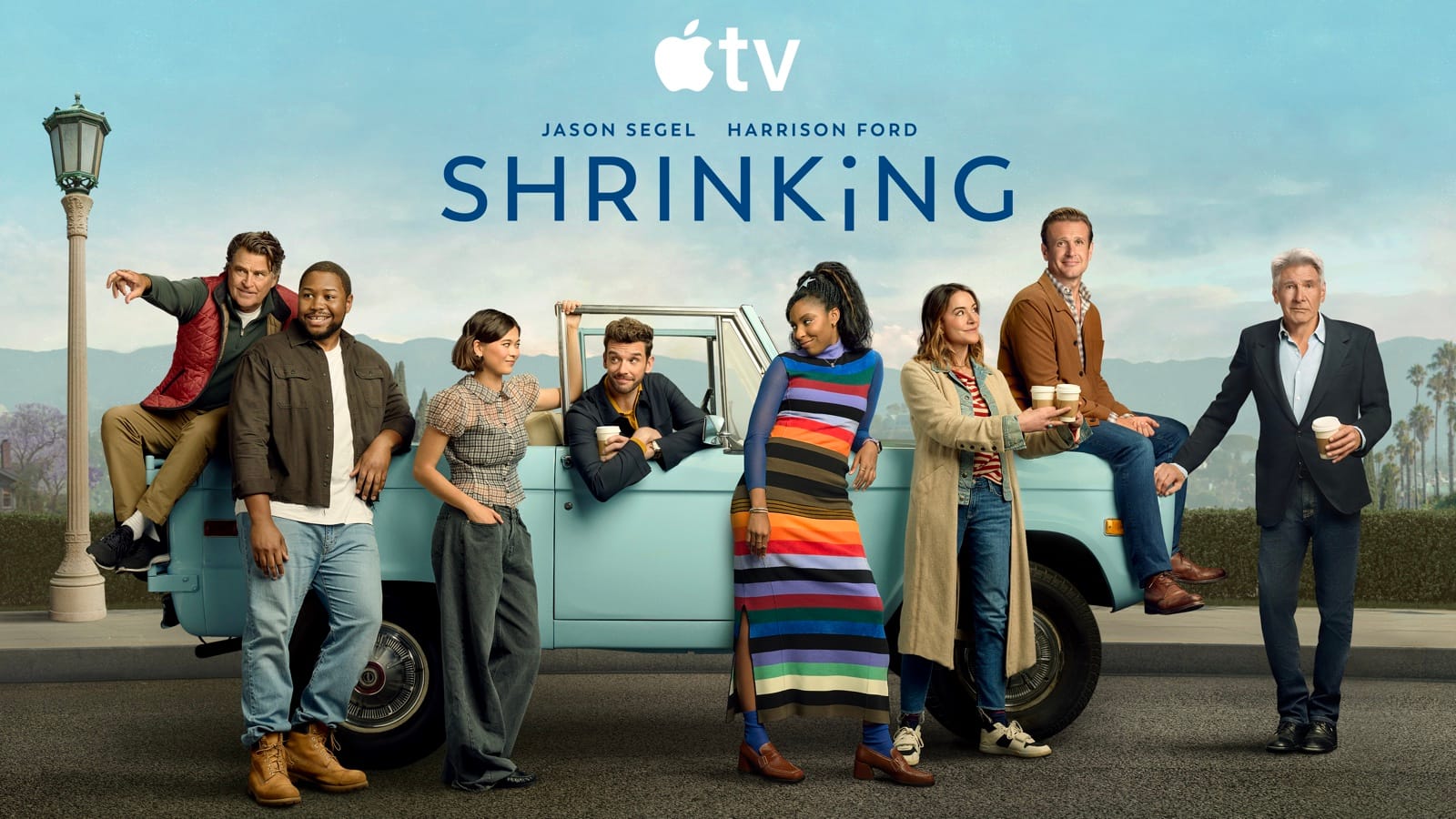 Shrinking comedy series key art