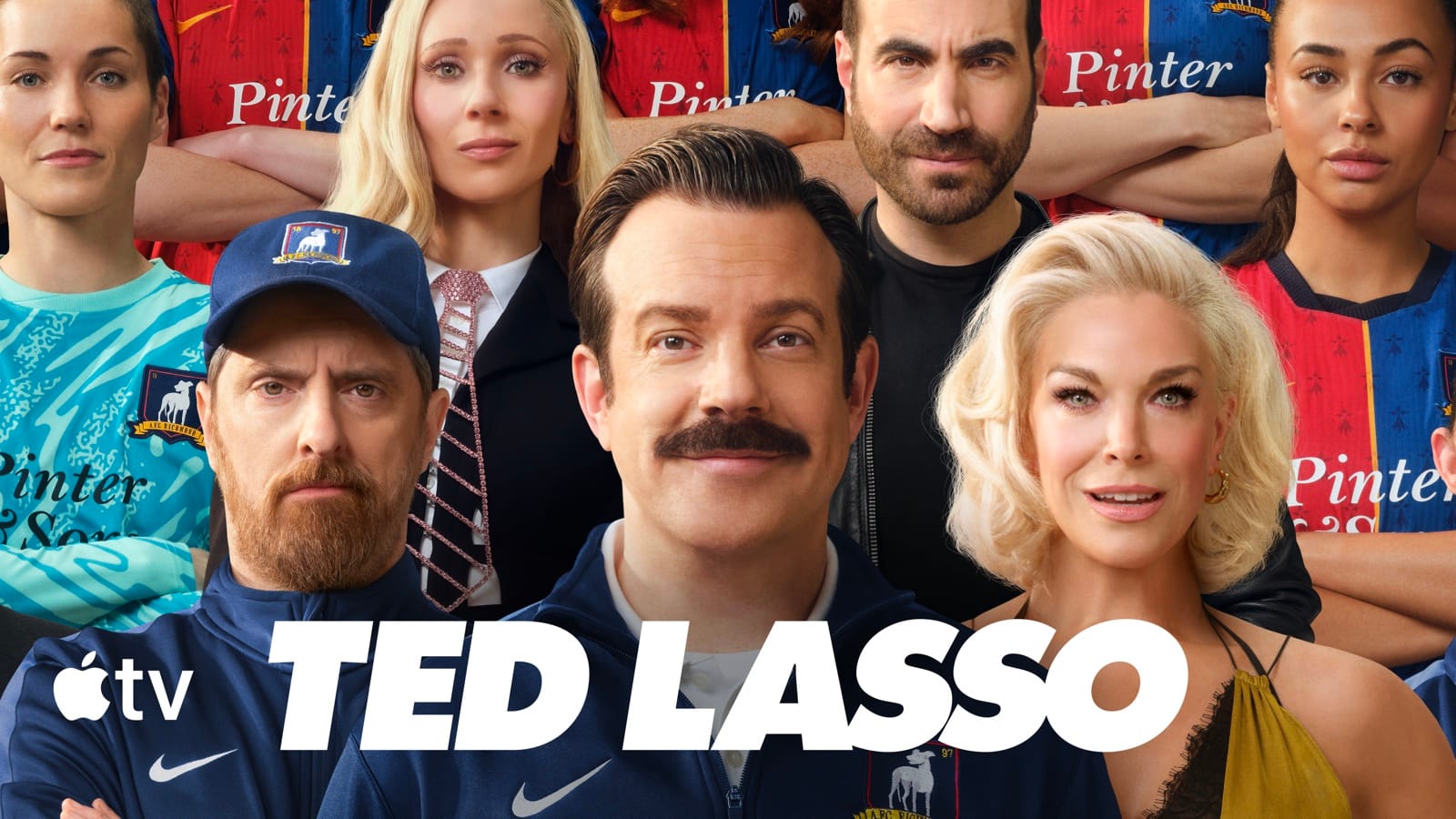 Ted Lasso comedy series key art